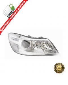 FARO PROIETTORE ANTERIORE DESTRO PARABOLA CROMATA - DX - SKODA OCTAVIA 09->13