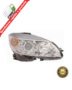 FARO PROIETTORE ANTERIORE DESTRO - DX - MERCEDES CLASSE C W204 07->10 NO XENON