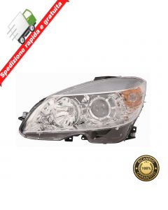 FARO PROIETTORE ANTERIORE SINISTRO - SX - MERCEDES CLASSE C W204 07->10 NO XENON