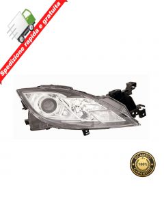 FARO PROIETTORE ANTERIORE DESTRO PARABOLA CROMATA DX - MAZDA 6 08->12 - NO XENON