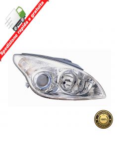 FARO PROIETTORE ANTERIORE DESTRO PARABOLA CROMATA DX HYUNDAI I30 07>12 NO XENON