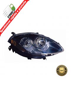 FARO PROIETTORE ANTERIORE DESTRO PARABOLA NERA - DX - FIAT BRAVO 07->