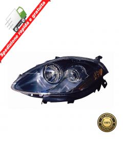 FARO PROIETTORE ANTERIORE SINISTRO PARABOLA NERA - SX - FIAT BRAVO 07->