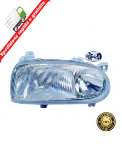 FARO PROIETTORE ANTERIORE DESTRO 2 PAEABOLE - DX - VOLKSWAGEN GOLF III 91->97