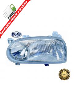 FARO PROIETTORE ANTERIORE SINISTRO 2 PAEABOLE - SX - VOLKSWAGEN GOLF III 91->97