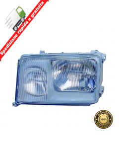 FARO PROIETTORE ANTERIORE SINISTRO REG PNEUMATICA - DX - MERCEDES 200 W124 85>89