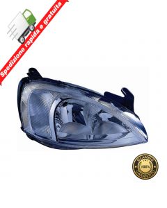 FARO PROIETTORE ANTERIORE DESTRO - DX - OPEL COMBO 02->11 | CORSA 02->03