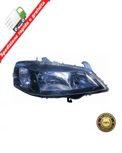 FARO PROIETTORE ANTERIORE DESTRO PARABOLA NERA - DX - OPEL ASTRA G 01->04