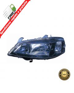 FARO PROIETTORE ANTERIORE SINISTRO PARABOLA NERA - SX - OPEL ASTRA G 01->04