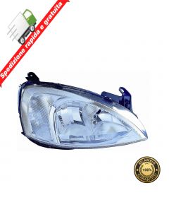 FARO PROIETTORE ANTERIORE DESTRO AL - DX - OPEL COMBO 01->02 | CORSA 00->02