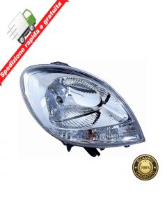 FARO PROIETTORE ANTERIORE DESTRO FRECCIA BIANCA - DX - NISSAN KUBISTAR 04->