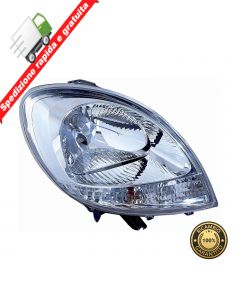 FARO PROIETTORE ANTERIORE DESTRO FRECCIA BIANCA DX - RENAULT KANGOO 03->07