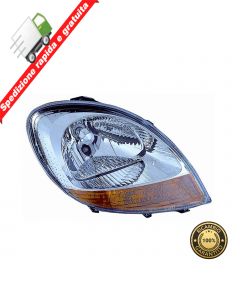 FARO PROIETTORE ANTERIORE DESTRO FRECCIA ARANCIO - DX - NISSAN KUBISTAR 04->