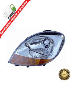 FARO PROIETTORE ANTERIORE SINISTRO FRECCIA ARANCIO - SX - NISSAN KUBISTAR 04->