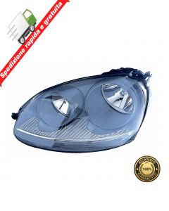 FARO PROIETTORE ANTERIORE SINISTRO SGRIGIO SCURA SX VOLKSWAGEN GOLF V GTI 03->08