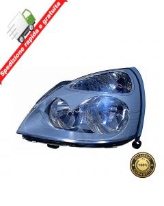 FARO PROIETTORE ANTERIORE SINISTRO PARAB GRIGIA XENON - SX - RENAULT CLIO 01->05