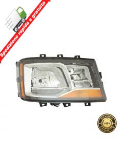 FARO PROIETTORE ANTERIORE DESTRO REG MANUALE LED DX SCANIA SERIE G-P-R-S-T 17>