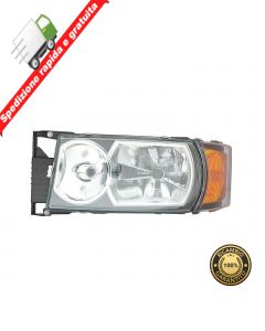 FARO PROIETTORE ANTERIORE SINISTRO REG MANUALE LED SX SCANIA SERIE G-P-R-T 14>16