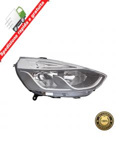 FARO PROIETTORE ANTERIORE DESTRO PROFILI INT CROMATI DX - RENAULT CLIO 16->19