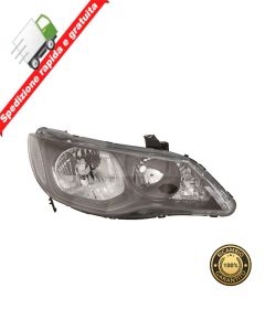 FARO PROIETTORE ANTERIORE DESTRO PARABOLA NERA - DX - HONDA CIVIC 09->