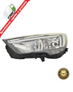 FARO PROIETTORE ANTERIORE SINISTRO LUCE DIURNA LED - SX - PER OPEL CROSSLAND X 17-&gt;