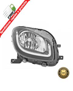 FARO PROIETTORE ANTERIORE DESTRO PARAB NERA LED - DX - SMART FORTWO 14->