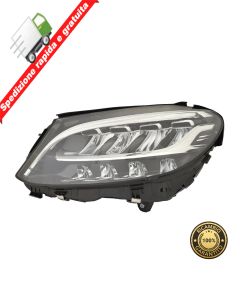 FARO PROIETTORE ANTERIORE SINISTRO FULL LED  - SX PER MERCEDES CLASSE C W205 18>