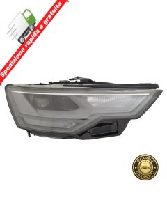 FARO PROIETTORE ANTERIORE DESTRO CON MOT LUCE DIURNA LED - DX - PER AUDI A6 18->