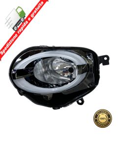 FARO PROIETTORE ANTERIORE SINISTRO  INF MANUALE LED  P NERA SX PER FIAT 500 15->