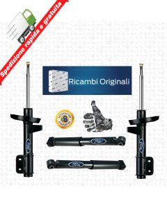 KIT 4 AMMORTIZZATORI ORIGINALI FORD MOTORCRAFT - FORD FIESTA VI - 08->17
