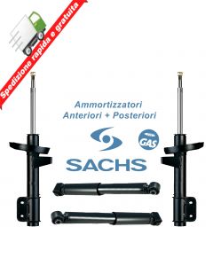 KIT 4 AMMORTIZZATORI ANT + POST SACHS MERCEDES CLASSE A - W169 - 2004->2012