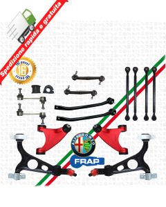 KIT BRACCI ANTERIORI + POSTERIORI RINFORZATI FRAP ALFA ROMEO 147 - 156 - GT