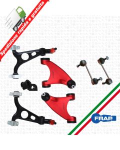 KIT BRACCI SOSPENSIONE ANTERIORI RINFORZATI ALFA ROMEO 147 - 156 - GT - FRAP 8PZ