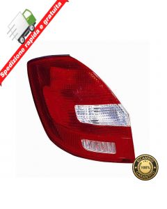 FARO - FANALE POSTERIORE SINISTRO BIANCO ROSSO SX - SKODA FABIA 5P KOMBI 07->14