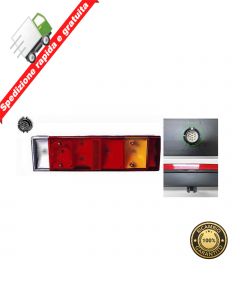 FARO - FANALE POSTERIORE DESTRO CON LUCE TARGA - DX - PER IVECO EUROCARGO 2003->