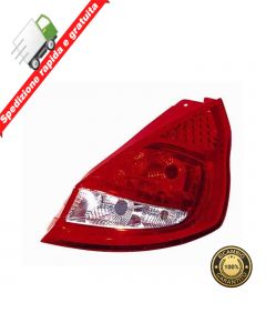 FARO - FANALE POSTERIORE DESTRO BIANCO ROSSO - DX - FORD FIESTA VI 2008->