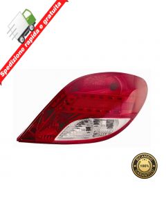 FARO - FANALE POSTERIORE DESTRO BIANCO ROSSO LED - DX - PEUGEOT 207 06->