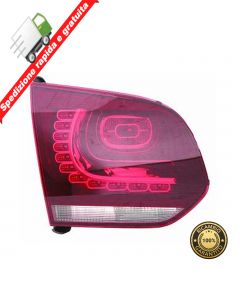 FARO - FANALE POST INT SINISTRO SCURO LED SX - PER VOLKSWAGEN GOLF VI GTI R 08&gt;12