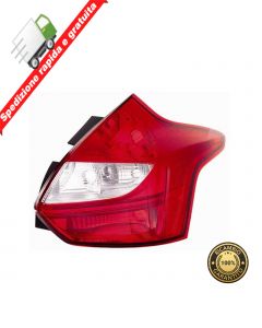 FARO - FANALE POSTERIORE DESTRO BIANCO ROSSO LED - DX - FORD FOCUS 5 P 11->13