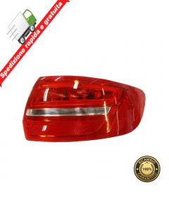 FARO - FANALE POSTERIORE ESTERNO DESTRO - DX - AUDI A3 5 PORTE 2008->2012