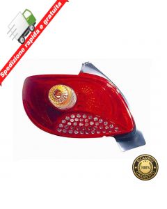 FARO - FANALE POSTERIORE SINISTRO ROSSO - SX - PEUGEOT 206 PLUS 09->