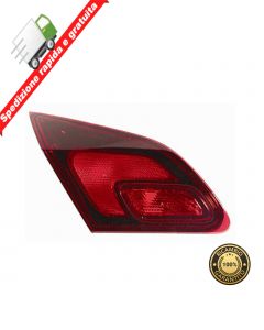 FARO - FANALE POSTERIORE INTERNO SINISTRO ROSSO SCURO SX - OPEL ASTRA J 5P 04->