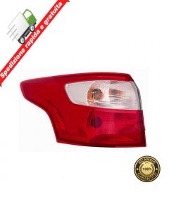 FARO - FANALE POSTERIORE SINISTRO BIANCO ROSSO - SX - FORD FOCUS SW 11->13