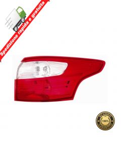 FARO - FANALE POSTERIORE DESTRO BIANCO ROSSO LED - DX - FORD FOCUS SW 11->13