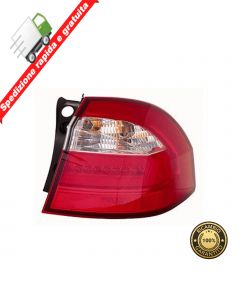 FARO - FANALE POSTERIORE DESTRO BIANCO ROSSO LED - DX - KIA RIO 3 / 5 P 11->17