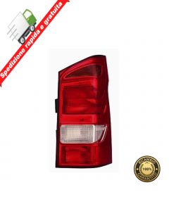 FARO - FANALE POSTERIORE DESTRO BIANCO ROSSO - DX - MERCEDES VITO 2 PORTE 14->