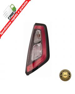 FARO - FANALE POSTERIORE DESTRO LED BORDO NERO A VITI - DX FIAT PUNTO EVO 12>