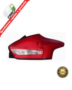 FARO - FANALE POSTERIORE DESTRO BIANCO ROSSO LED - DX - FORD FOCUS 5 PORTE 14>18