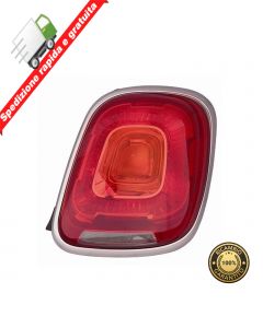 FARO - FANALE POSTERIORE DESTRO BORDO CROMATO - DX - FIAT 500 X 2015->2018