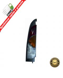 FARO - FANALE POSTERIORE SINISTRO CORNICE NERA - SX - RENAULT KANGOO 2P 97->03